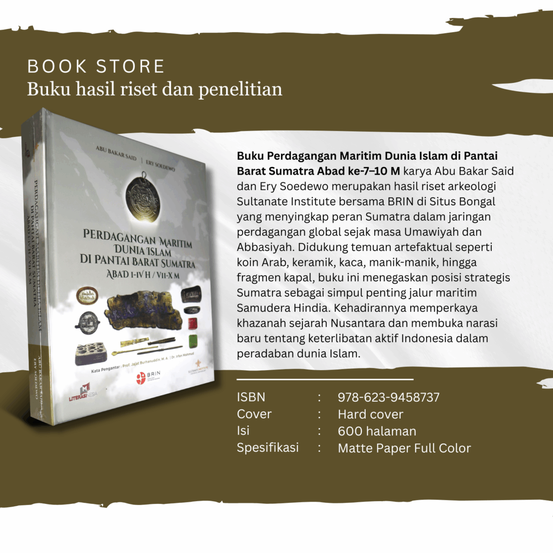 Perdagangan Maritim Dunia Islam di Pantai Barat Sumatra Abad 7 M – 10 M