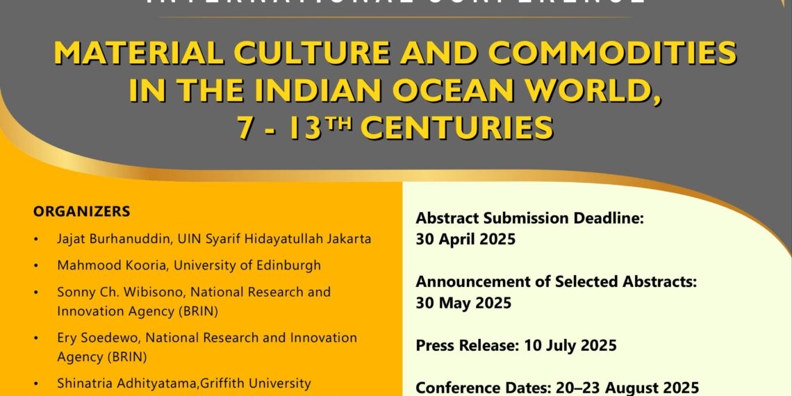3rd Spiced Islam International Conference: Material Culture and Commodities in the Indian Ocean World, 7th to 13th Centuries