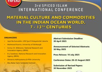 3rd Spiced Islam International Conference: Material Culture and Commodities in the Indian Ocean World, 7th to 13th Centuries
