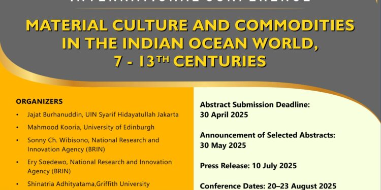 3rd Spiced Islam International Conference: Material Culture and Commodities in the Indian Ocean World, 7th to 13th Centuries